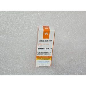 La Roche-Posay Anthelios 60 Ultra Light Face Sunscreen SPF 60 .1 Oz Travel Size
